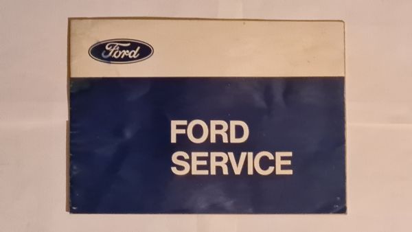 Ford Service Plan 1971